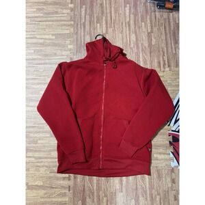 Vintage Koman Hoodie Red size XL Y2K full zip